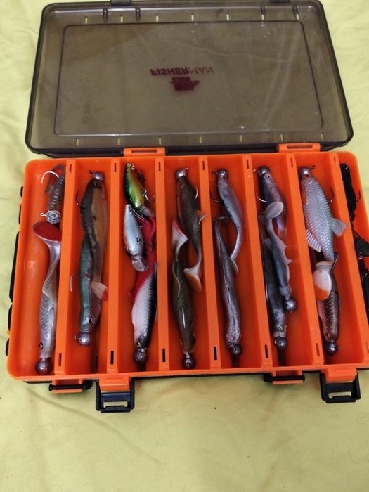 Силіконові приманки. 95%нові