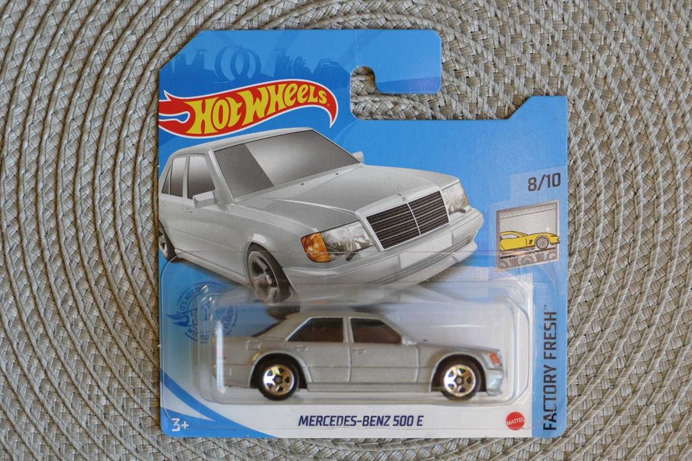 Hot Wheels autko "Resorak" MERCEDES-BENZ 500 E* edycja 2021r.
