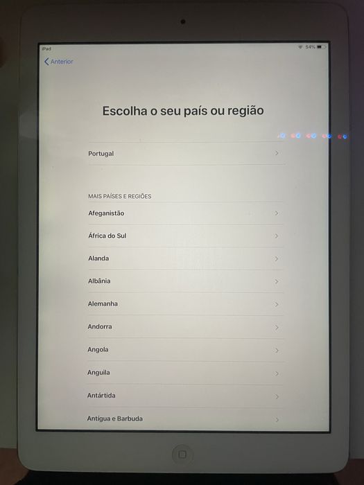 iPad Air 1ª geração (A1474) 9,7” - 32GB - Bloqueado iCloud - Como novo