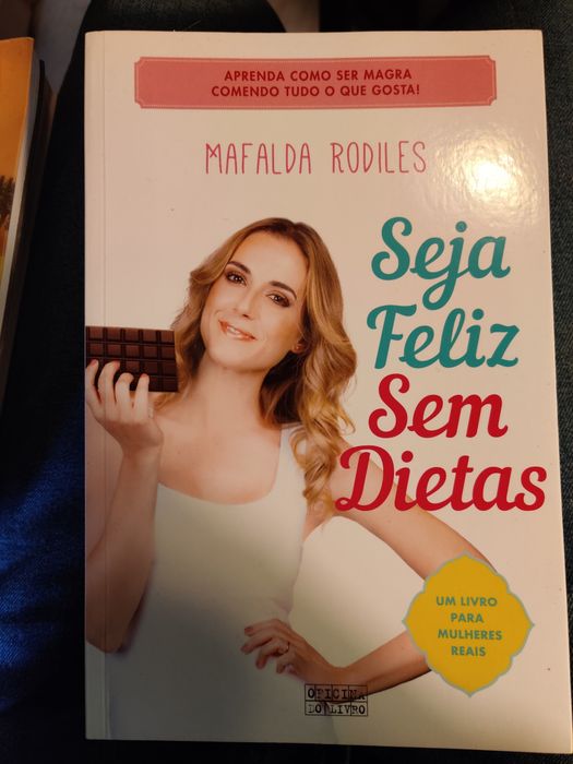 Livro Seja Feliz sem Dietas  - Mafalda Rodiles