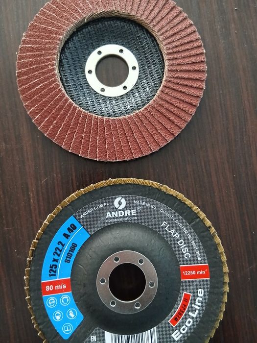 Tarcze lamelkowe 125x22 gr40 Andre Eco Line 50szt.