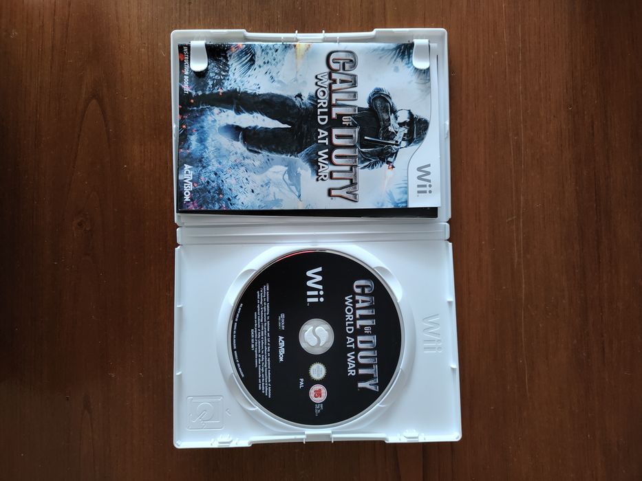 Jogo Wii - Call of Duty World at War (portes de envio inclu. no preço)