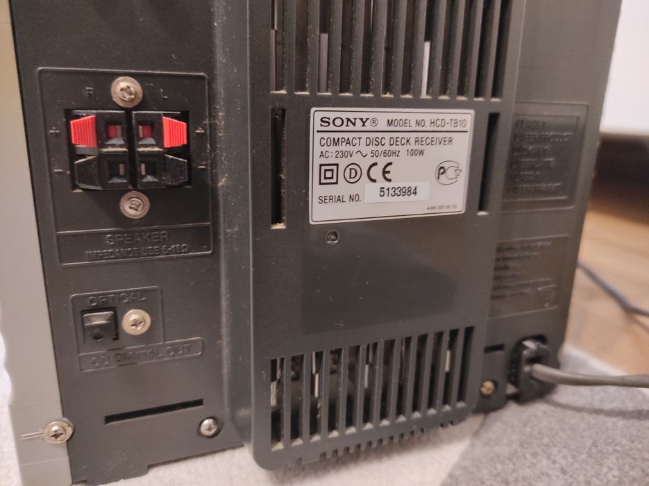 Wieża Sony HCD-TB10