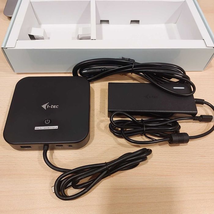 Док станція для ноутов Dell HP Asus Aser i-tec USB-C 77W Нова