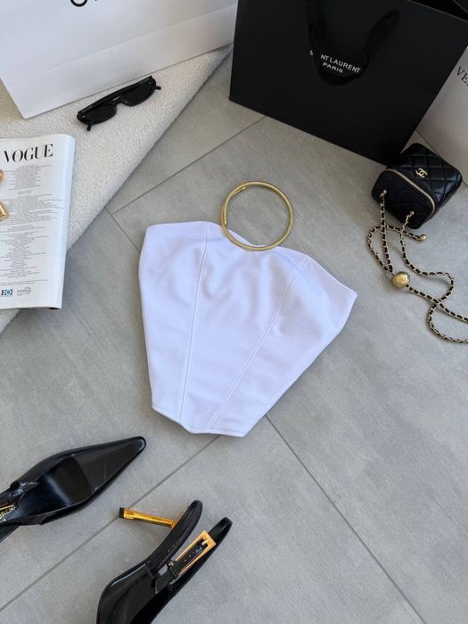 Зручний  Корсет Білий S