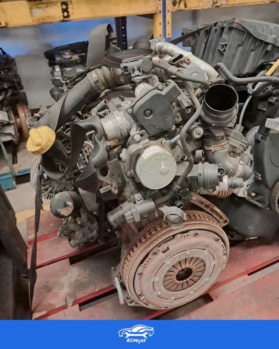 Motor Completo K9K636 Renault Nissan 1.5 DCI 8v 110cv K9KA636