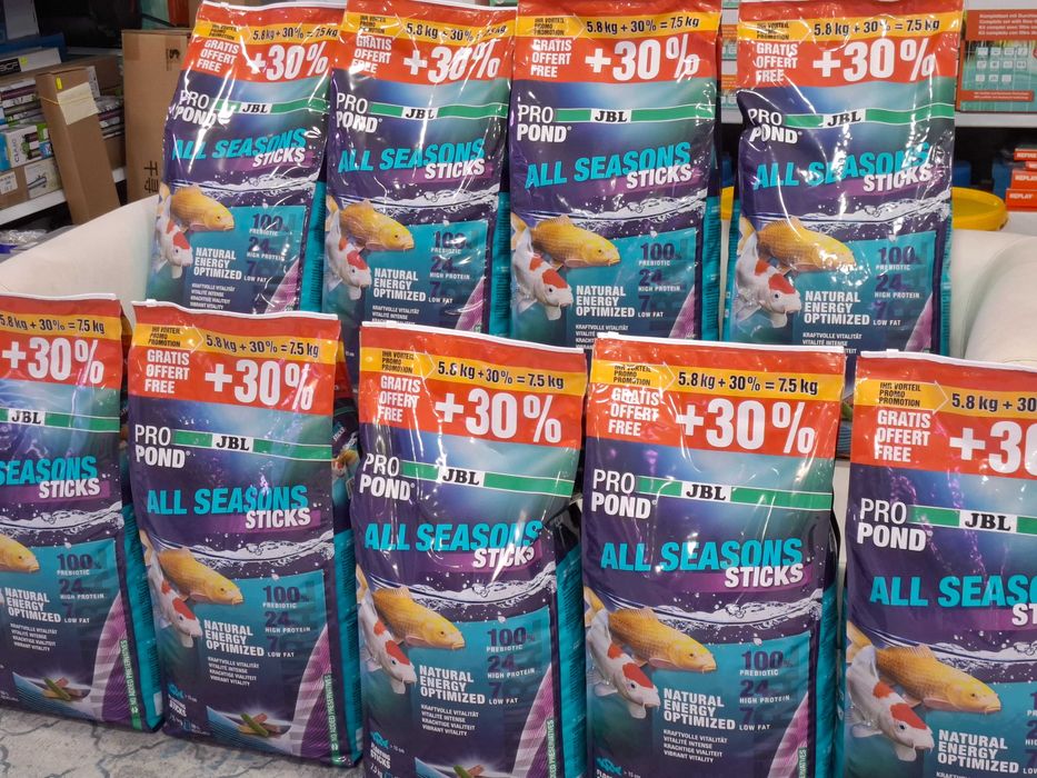 JBL Propond sticks All Seasons 7,5kg para carpas koi