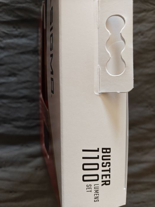Zestaw lampek rowerowych Sigma Buster 1100 ,tył i przód