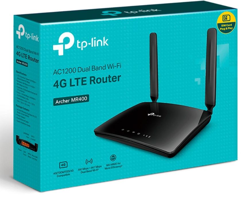 Роутер Archer mr400 WiFi+4G