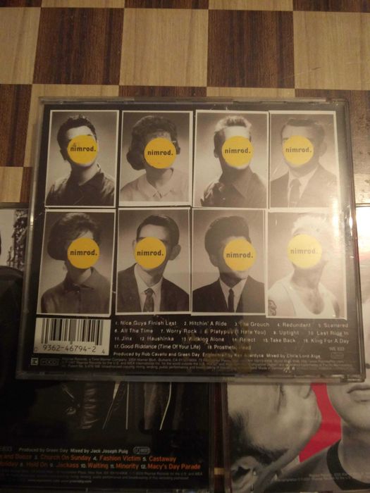 CD Green Day Nimrod completo