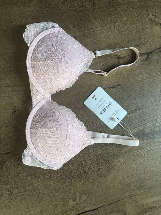 Stanik Cherries 70A różowy