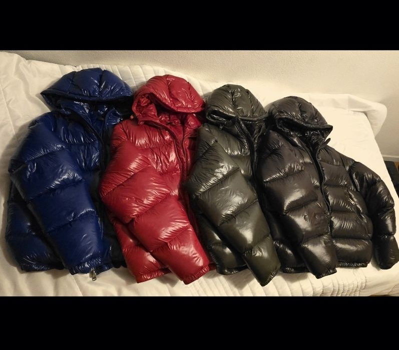 Casaco kispo jaqueta puffer azul