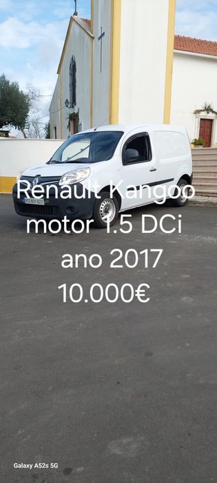 Renault Kangoo 1.5 dci 110cv 3lugares ano2017 insp