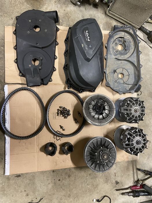 Obudowa cvt wewnętrza zewnętrzna Can am renegade g1 g2 outlander 800