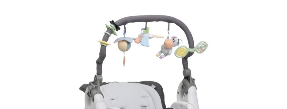 Стільчик для годування Chicco Polly Magic Relax, графітово-сірий