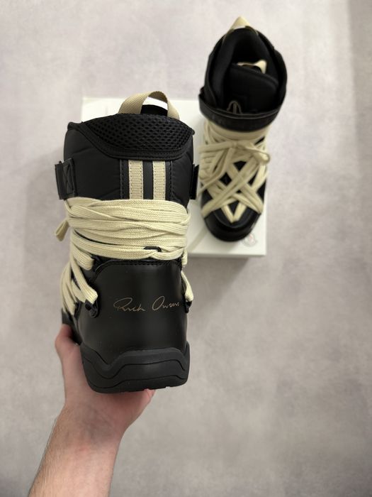 Rick Owens x Moncler Amber Leather Boots 43
