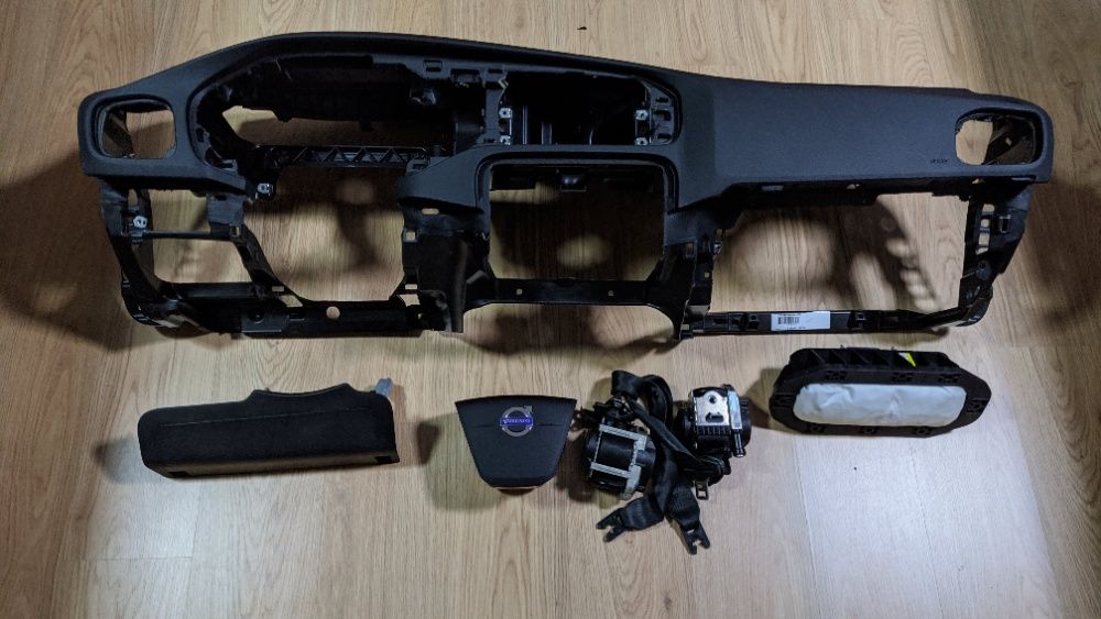 Conjunto Kit Airbags Tablier Volvo V40 2 de 2012/2019 Original