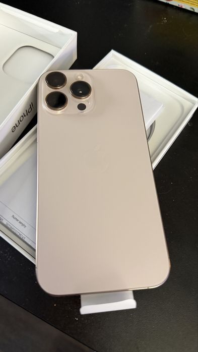 Iphone 16 promax 256gb desert titanium