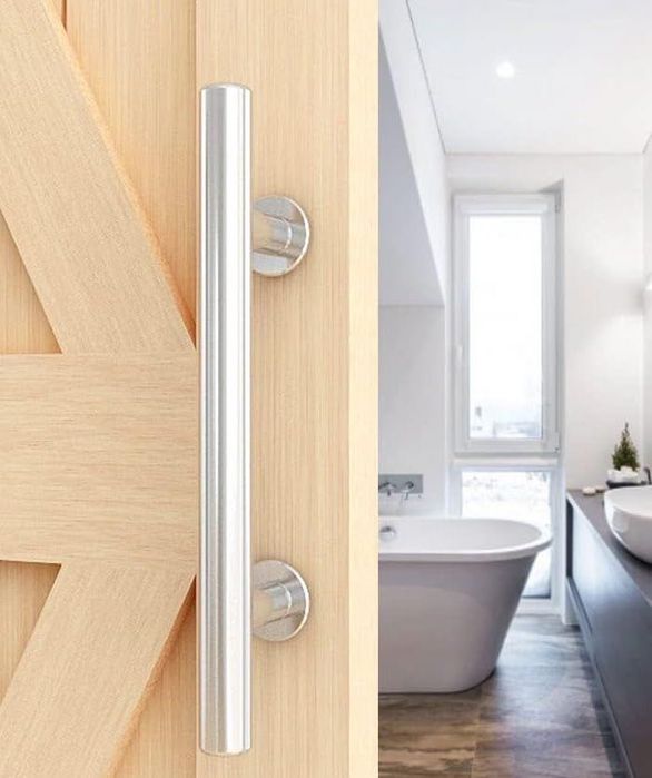 Klamka o drzwi LOFT stal nierdzewna 30cm