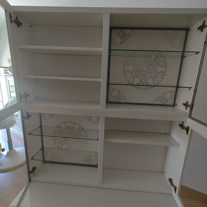 2 Módulos IKEA BËSTA brancos