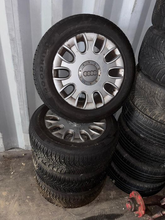 Felgi a8 d3 5x112 NOWE OPONY ZIMOWE
