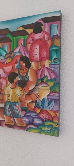 Quadro original de Dermeval da Silva