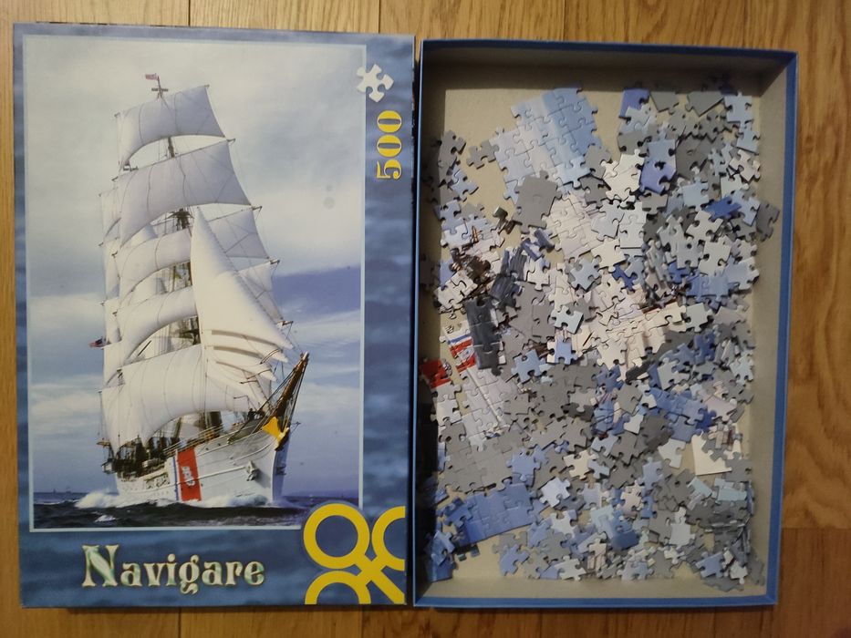 Puzzle 500 elementów żaglowiec Orzeł Navigare