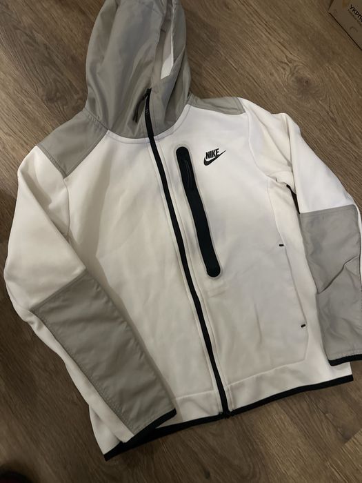 Кофта Nike Tech Fleece Overlay Fz Beige р. S