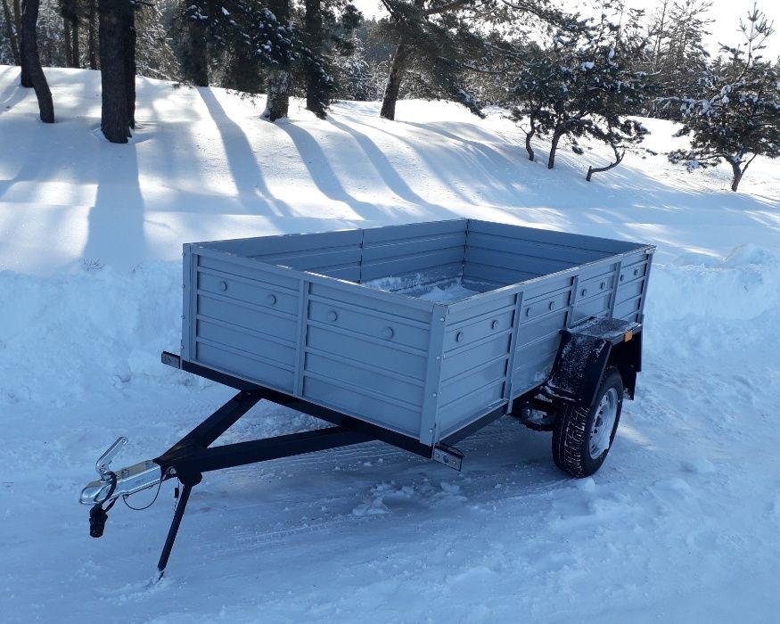 Причіп Одновісний для Легкового Авто Кремінь+ Коріда. Лідер причепів