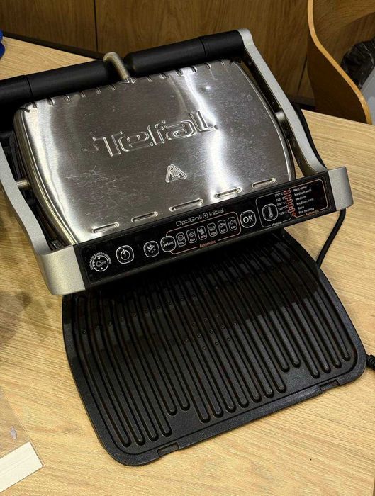 Гриль-барбекю електричний Tefal GC706D34 Optigrill+ Initial