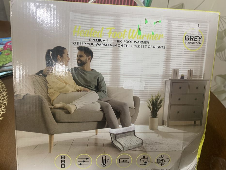 Електричга грілка для ніг
