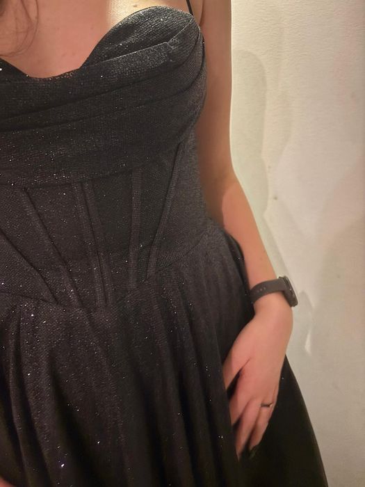 Suknia wieczorowa z gorsetem studniówka wesele– M / 38