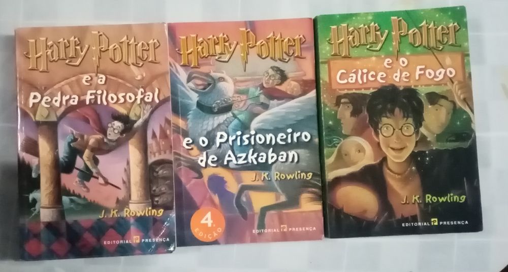 Livros Harry Potter + Tolkien