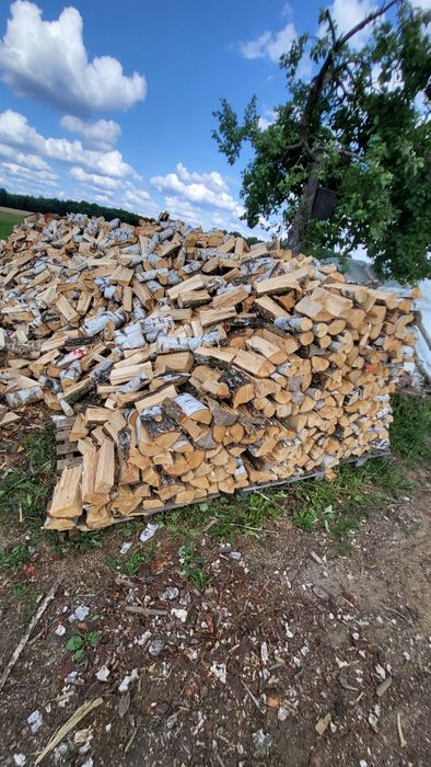 ATRAKCYJNE CENY! Drewno kominkowe opałowe brzoza sosna dąb grab