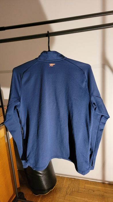 granatowy top treningowy adidas Arsenal 20/21 z zamkiem 1/4