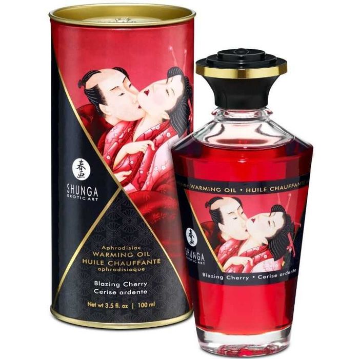 Óleo de massagem Shunga 100 ml (vários sabores)