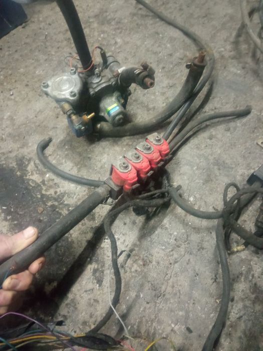 Газовая колонка четвёртого поколения стояла на mitsubishi без балона