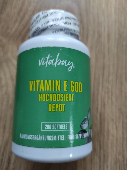 Witamina E 600 w wysokiej dawce .