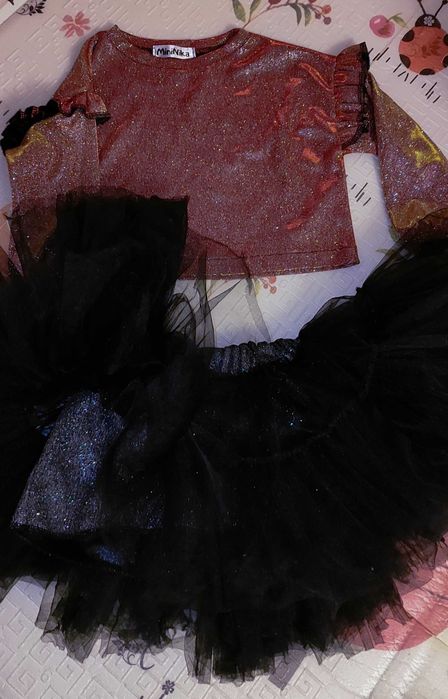 Топ и юбка из Фатина комплект