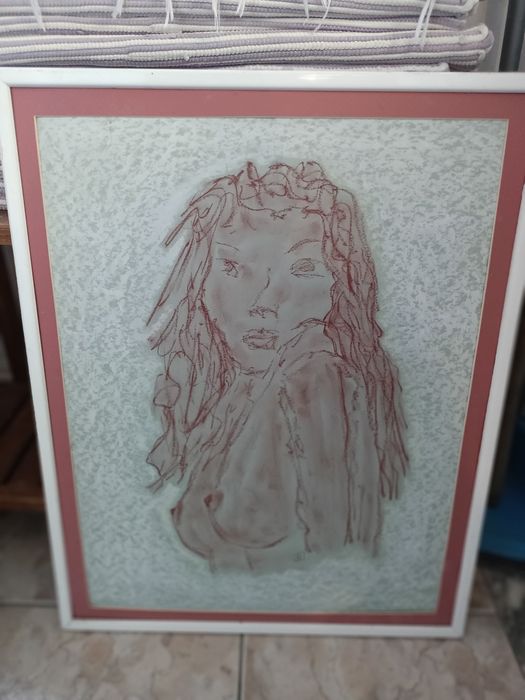 Quadro Pintura em cera