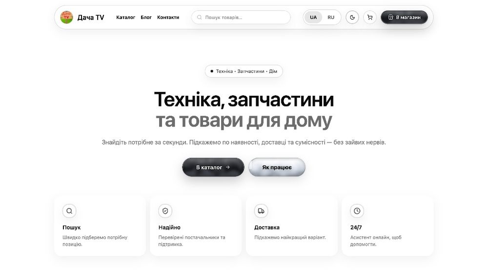Продам готовий бізнес. Інтернет-магазин техніки запчастин інструментів
