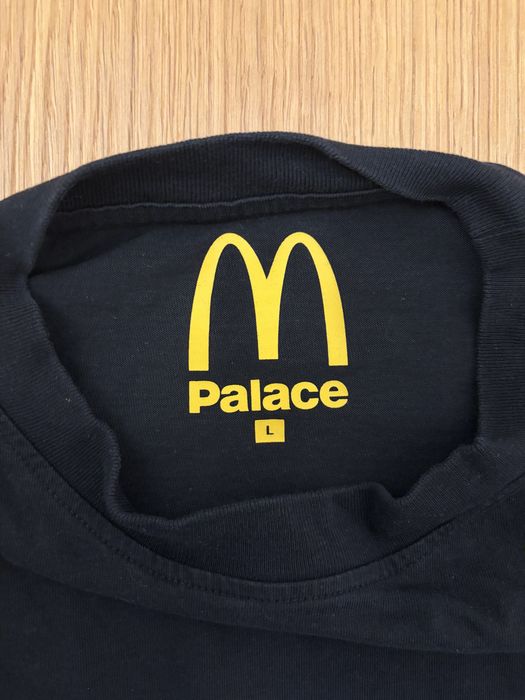 Palace x McDonald's Sign T-shirt Black