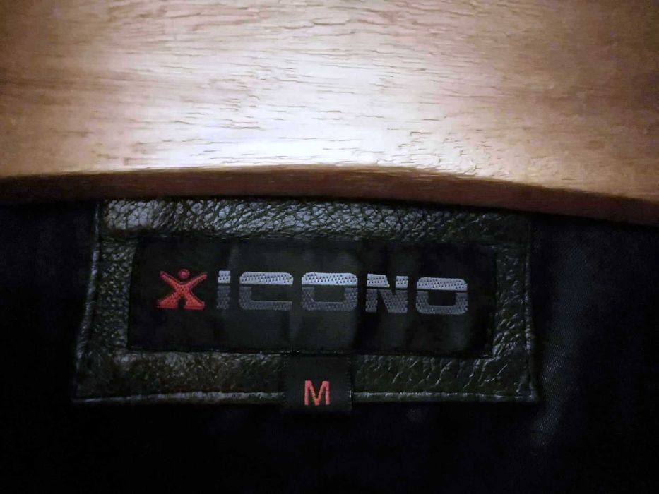 Casaco homem couro genuíno Icono