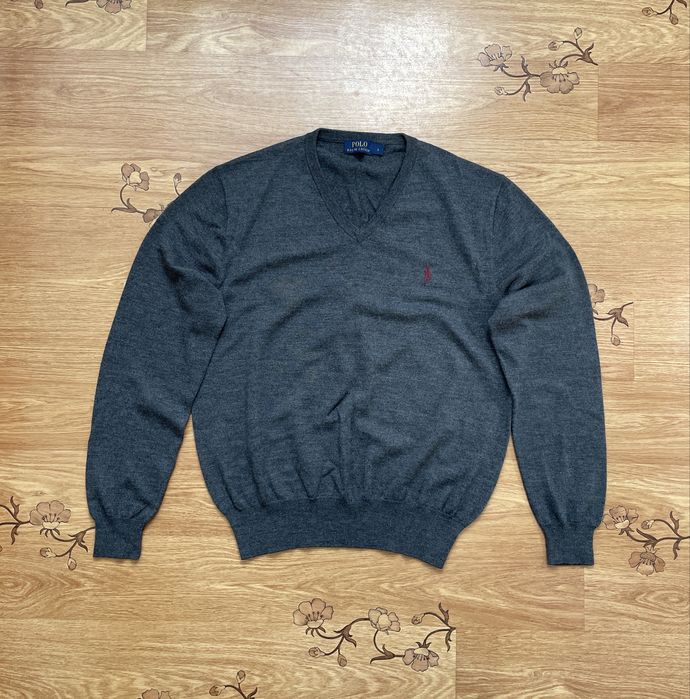 Чоловічий вовняний пуловер / джемпер / светр Polo Ralph Lauren