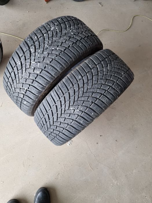 1 szt opona zimowa Bridgestone 225/45 R17 6 mm bieżnika 91H DOT 3421