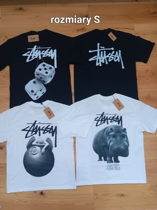 Koszulki Stüssy nowe z metką