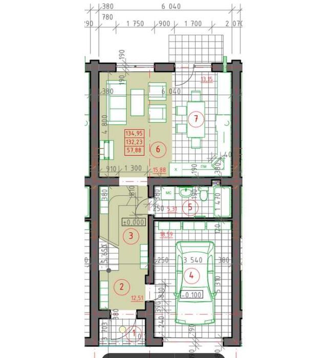 Продам дуплекс 130м2 №2 з гаражем біля Велесу в районі Софіївка