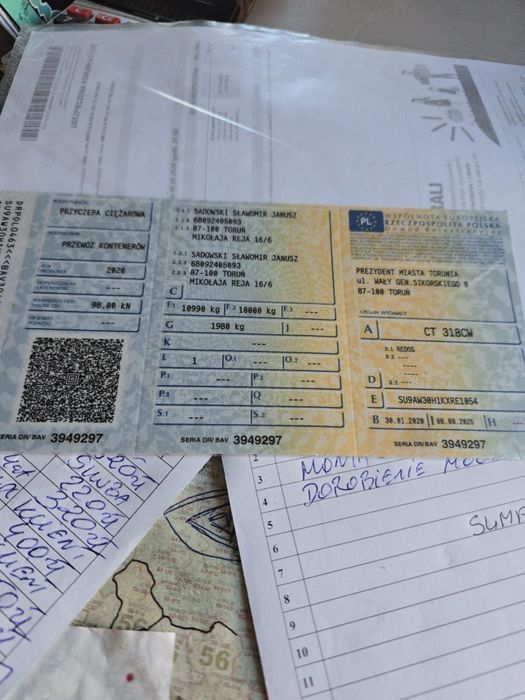 Przyczepa BDF 1 OSIOWA