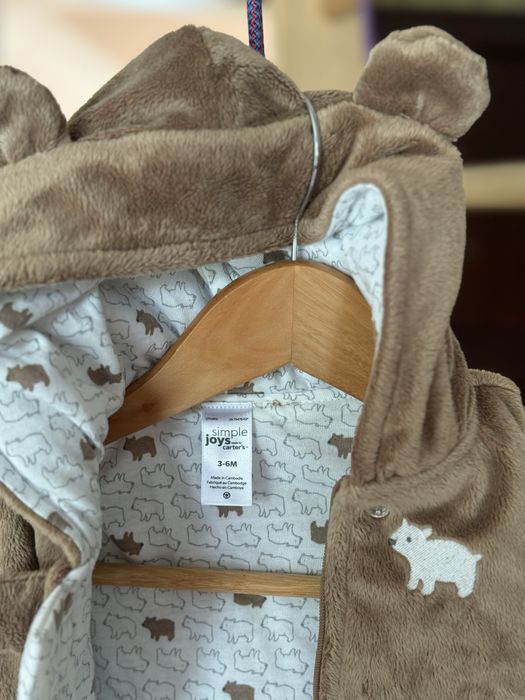 Комбінезон чоловічок 0-3-6 місяців демісезон дитячий