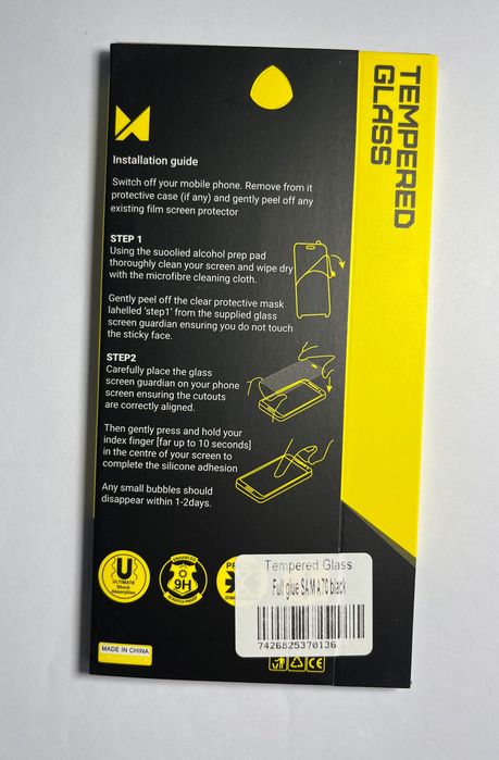 Wozinsky szkło hartowane Full Glue na cały ekran z ramką do Samsung Galaxy A70 | hq8